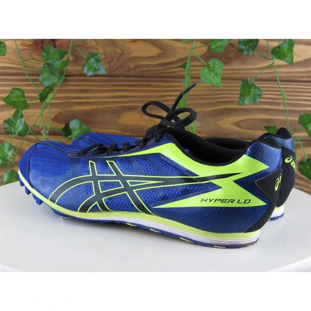 ASICS Sz 8 Sneaker Blue Synthetic Men Hyper LO‎ Medium (D, M) Athletic